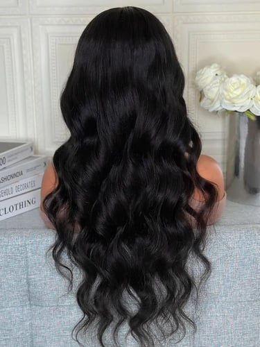 ويفي طول32انش نص دانتيل كثافه180%