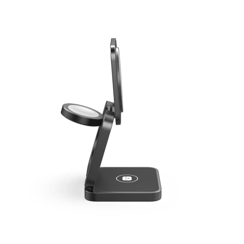 كيوب نيست شاحن متنقل مغناطيسي معدني قابل للطي استط...