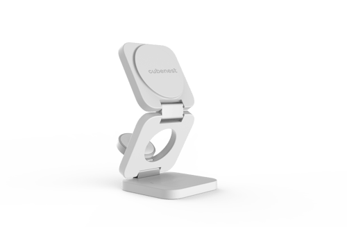 كيوب نيست شاحن متنقل مغناطيسي قابل للطي استطاعة ٢٠...