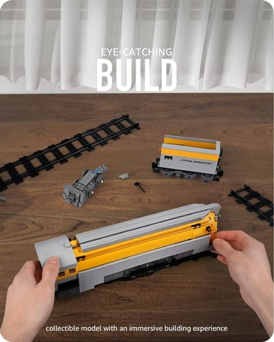 نيفليز قطع تركيب قطار بخاري عدد 808 قطعة