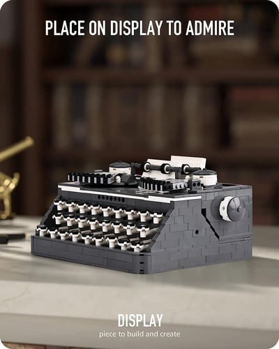 نيفليز قطع تركيب آلة كاتبة قديمة عدد 1136 قطعة