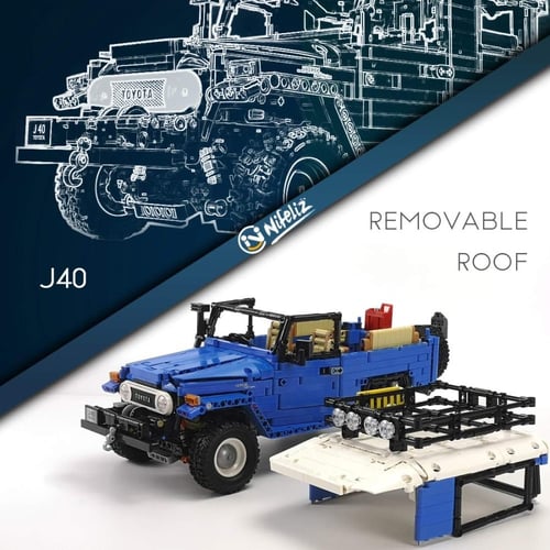 نيفليز قطع تركيب سيارة الطرقات الوعرة J40 عدد 2101...