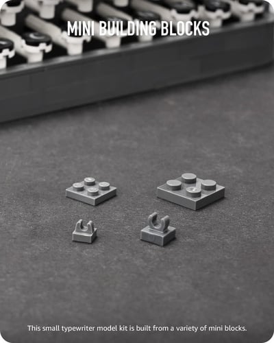 نيفليز قطع تركيب آلة كاتبة قديمة عدد 1136 قطعة