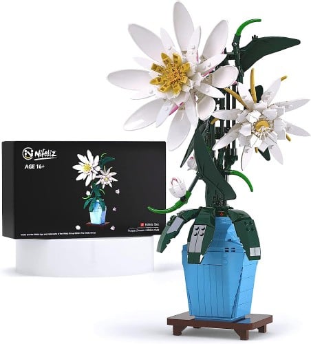 نيفليز قطع تركيب مزهرية ورود عدد 678 قطعة