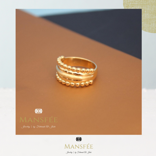 دبلة التصميم الشعبي (نسائية) - ذهب