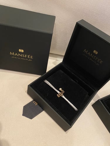 سوار خيوط الكوفي - ذهب