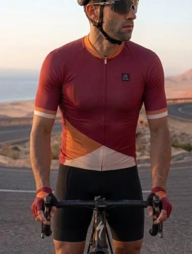 GO BIKE ELEGANT BURGUNDY WITH EARTHY AND IVORY JER...