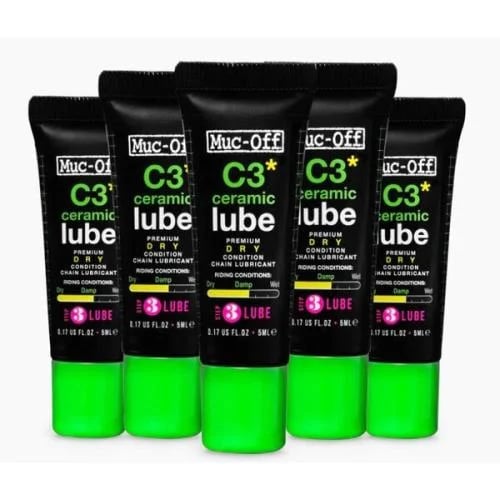 C3 Dry Weather Ceramic Lube - 5ml Race Bundle