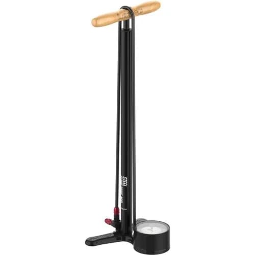 منفاخ LEZYNE STEEL DRIVE 3.5 FLOOR PUMP, BLACK