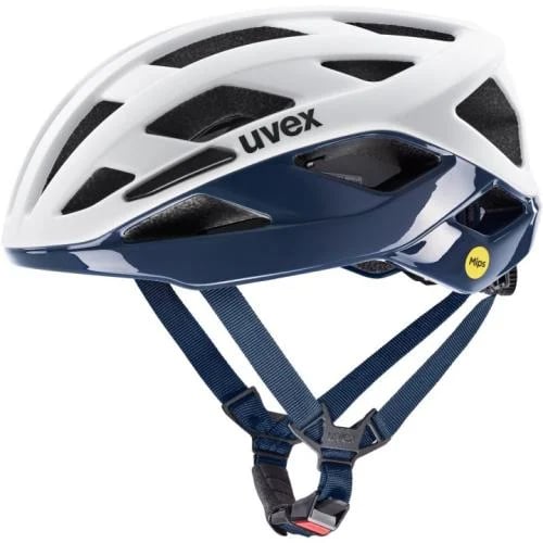 خوذة UVEX I-VOLUTE MIPS HELMET, WHITE/DUSK BLUE MATT