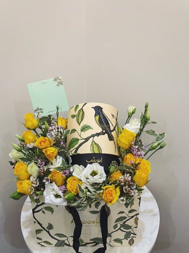 تشوكلت انوش مع ورد