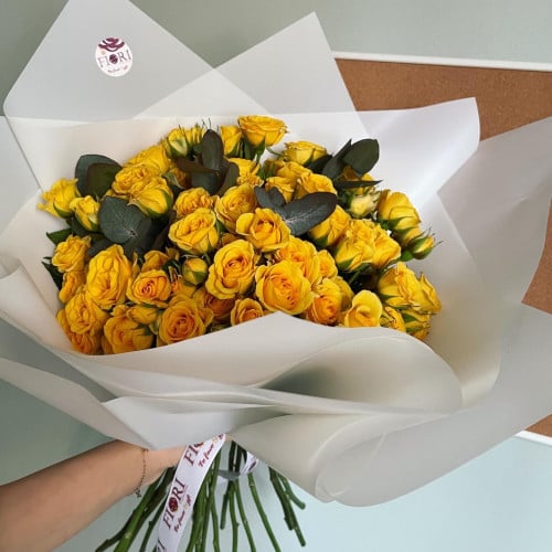 باقة ورد طبيعي