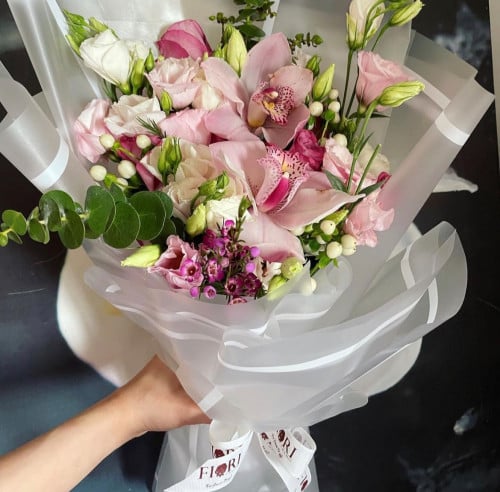 باقة مكس ورد طبيعي