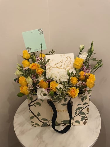 بوكس انوش مع ورد