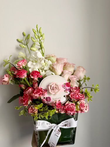 فازة مع تشوكلت بستاني