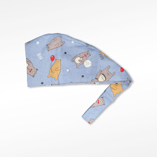 Cartoon scrub cap