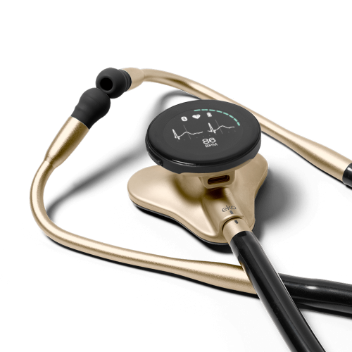 Eko CORE 500™ Digital Stethoscope-Champagne