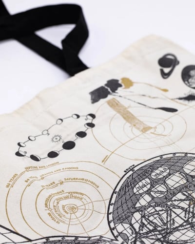Astronomy tote bag