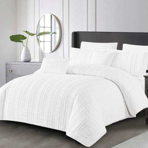 مفرش ملكي جاكار 8 قطع لينوم هوم موديل BELLA - 04