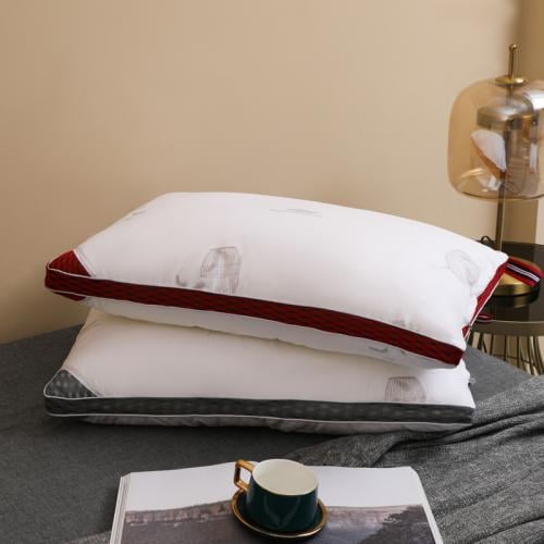Luxury hotel-style filter pillow made from 100% natural cotton fabric, weighing 1400 grams.