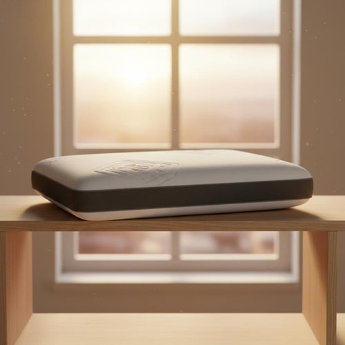 مخدة ميموري فوم كلاسيك فاخر مع قماش مخلوط بالبامبو...