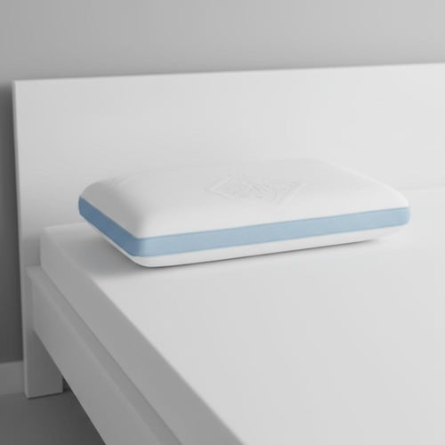 مخدة كلاسيك ميموري فوم مع طبقة جل gel memory foam...