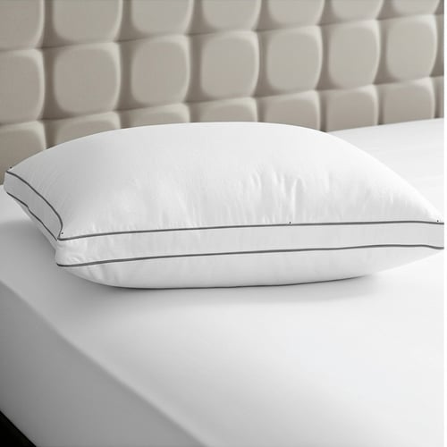 مخده فندقية مايكروفايبر مرتفعه وزن 1500 غرام قماش...