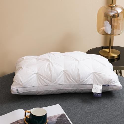 Elite square tufted pillow, 1800 grams, with premium cotton fabric