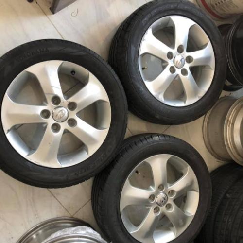 طقم جنوط مقاس 17 هونداي النترا 2012 2016