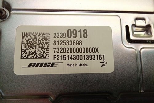 كمبيوتر مضخم الصوت شيفروليه امبالا 2014 2018