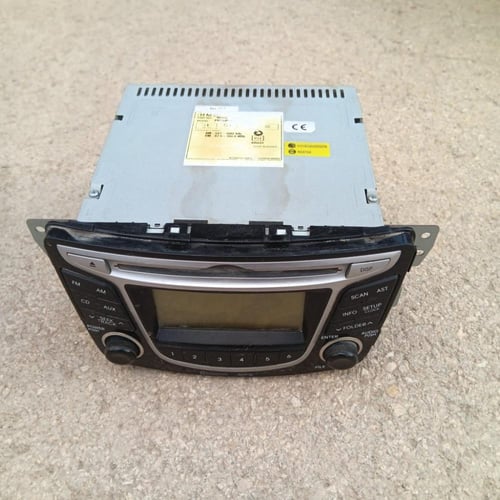 مسجل وكالة مشغل CD هونداي اكسنت 2011 2016