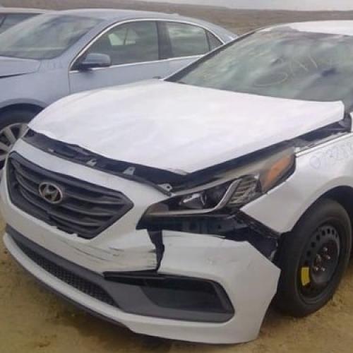 فلنجة هوب امامي مع القاعدة والحساس هيونداي سوناتا...