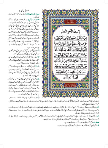 ترجمة ربع ياسين إلى اللغة الأردية (50 نسخة)
