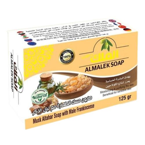 صابون مسك الطهارة مع لبان الذكر الطبيعي