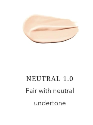 كريم أساس عضوي للبشرة الجافة والعادية من 100%PURE