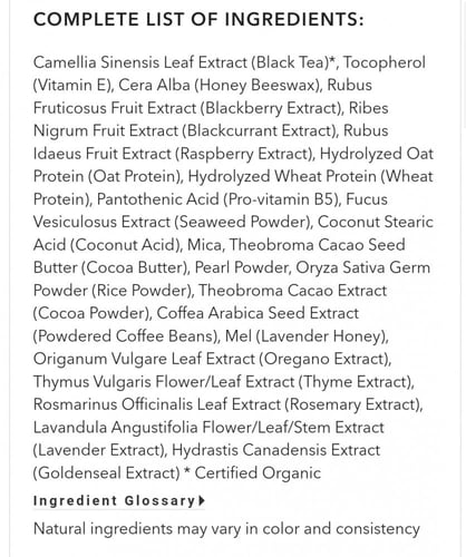 ماسكرة لإطالة الرموش عضوية من 100%PURE