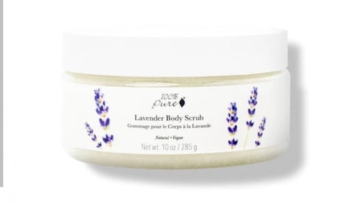 مقشر للجسم بملح البحر من 100%PURE