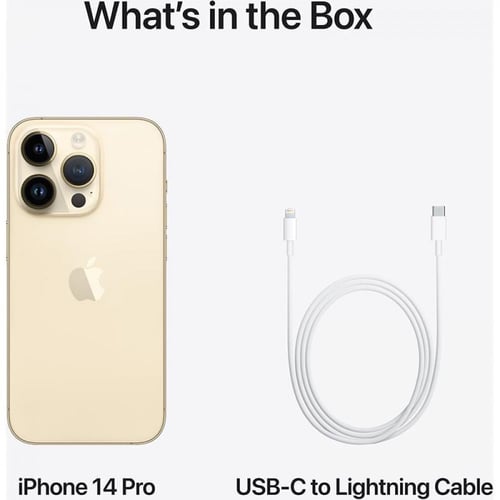 ‎‎ابل‎‎ ‎‎ايفون 14 برو‎‎ ‎سعة 256 جيجابايت‎ ‎ذهبي‎...