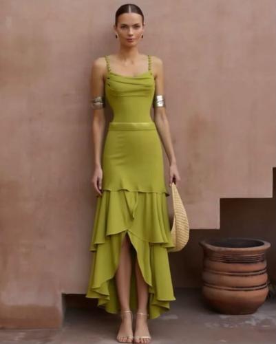 02FM SET One piece with skirt