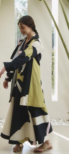 Abstract Bloom Dress