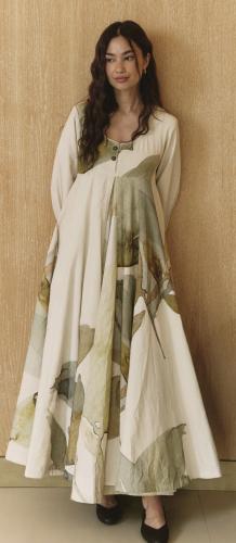 Olive Horizon Dress