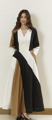 Patch Kaftan - Tan