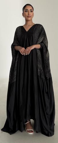 Butterfly Black Kaftan