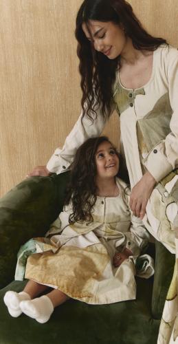 Olive Horizon Dress Kids
