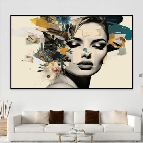 لوحة جدارية فن معاصر