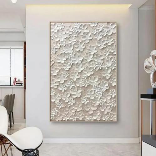 لوحة جدارية فن التجريدي الزهري