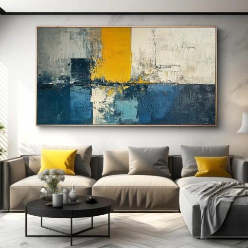 لوحة جدارية فن تجريدي معاصر