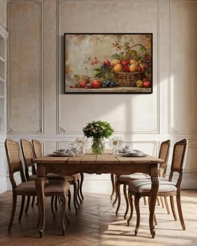 لوحة فنية للمطبخ بأسلوب عصري