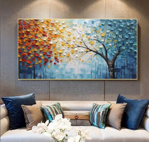 لوحة جدارية مستوحاه من الطبيعة