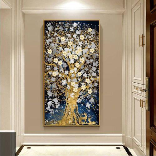 لوحة جدارية فن تجريدي طبيعه